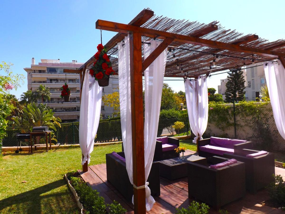Casa Familiar Para 10 Con Jardin, Bbq, Terraza, Piscina Y Playa Cerca Benalmadena Exterior photo